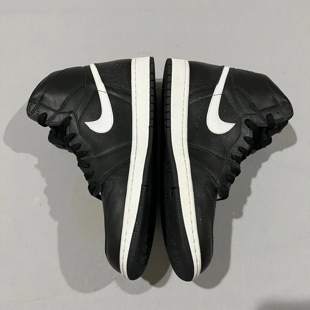 Nike Air Jordan 1 Retro Yin Yang 555088-011 Black White Mens Sneakers Size 11